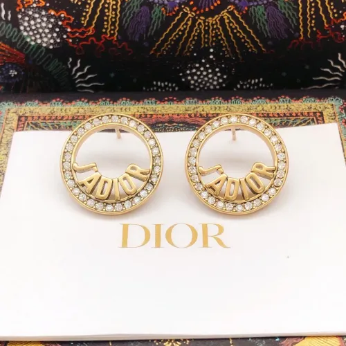 Replica Christian Dior Earrings For Women #1426015 $25.00 USD for Wholesale