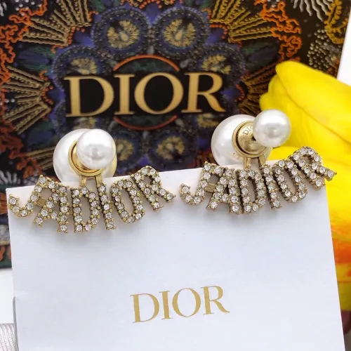 Wholesale Christian Dior Earrings For Women #1426020 $25.00 USD, Wholesale Quality Replica Christian Dior Earrings