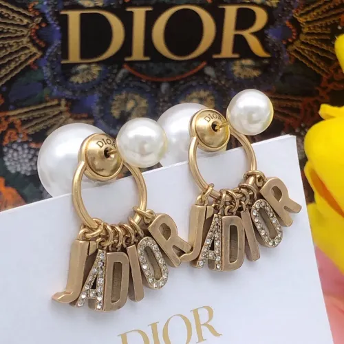 Replica Christian Dior Earrings For Women #1426021 $27.00 USD for Wholesale