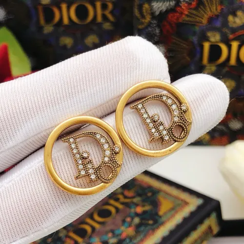 Replica Christian Dior Earrings For Women #1426025 $25.00 USD for Wholesale