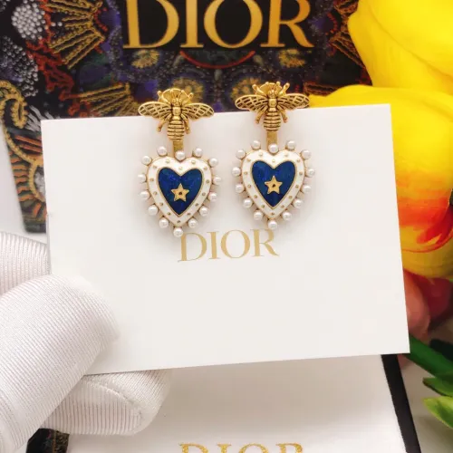 Replica Christian Dior Earrings For Women #1426027 $25.00 USD for Wholesale