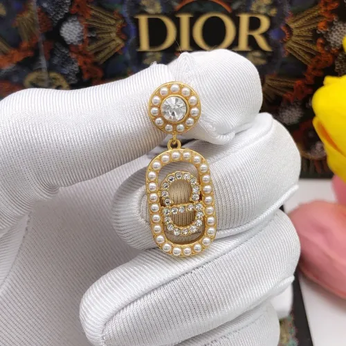 Replica Christian Dior Earrings For Women #1426029 $25.00 USD for Wholesale