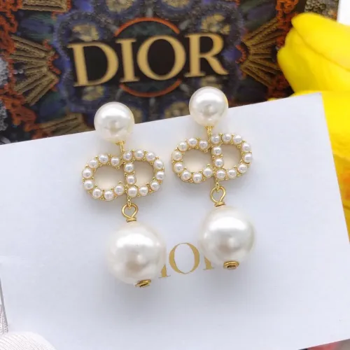 Wholesale Christian Dior Earrings For Women #1426037 $25.00 USD, Wholesale Quality Replica Christian Dior Earrings