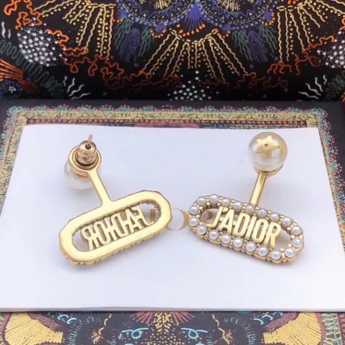 Replica Christian Dior Earrings For Women #1426040 $25.00 USD for Wholesale