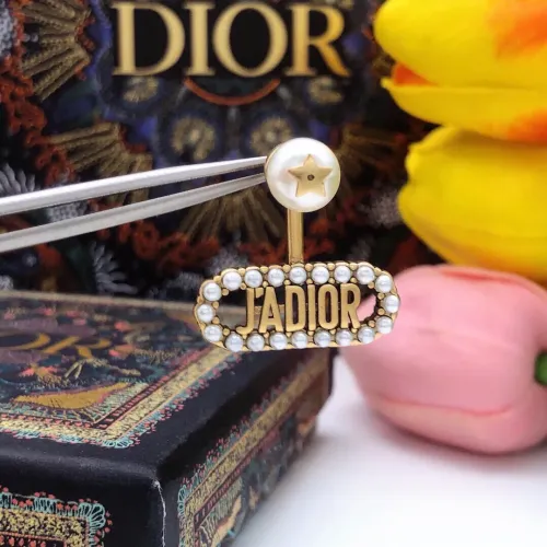 Replica Christian Dior Earrings For Women #1426040 $25.00 USD for Wholesale
