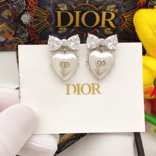 Replica Christian Dior Earrings For Women #1426042 $27.00 USD for Wholesale