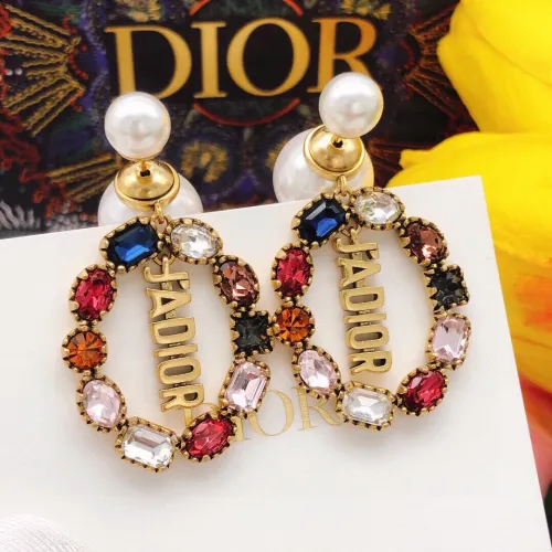 Wholesale Christian Dior Earrings For Women #1426043 $27.00 USD, Wholesale Quality Replica Christian Dior Earrings