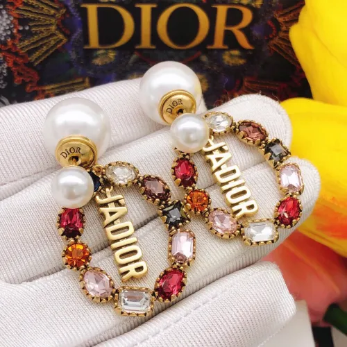 Replica Christian Dior Earrings For Women #1426043 $27.00 USD for Wholesale