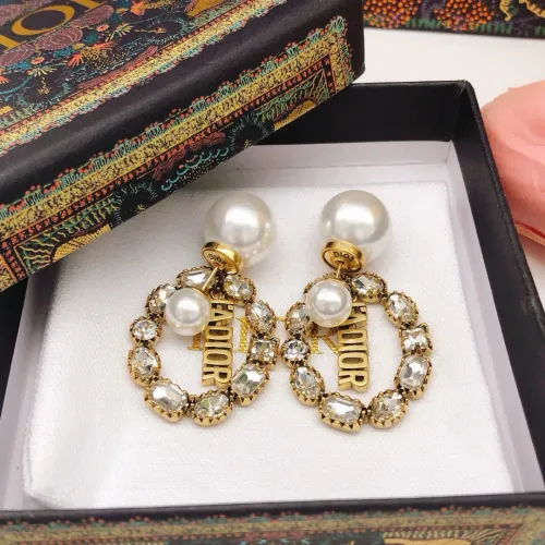 Replica Christian Dior Earrings For Women #1426044 $27.00 USD for Wholesale