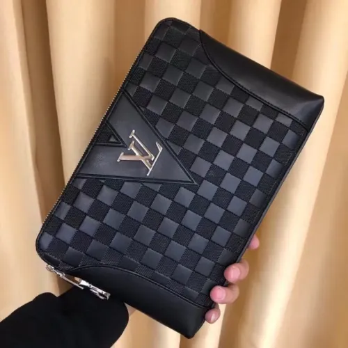 Wholesale Louis Vuitton AAA Man Pouches #1426047 $64.00 USD, Wholesale Quality Replica Louis Vuitton AAA Man Wallets