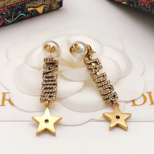 Replica Christian Dior Earrings For Women #1426048 $25.00 USD for Wholesale