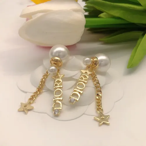 Replica Christian Dior Earrings For Women #1426052 $25.00 USD for Wholesale