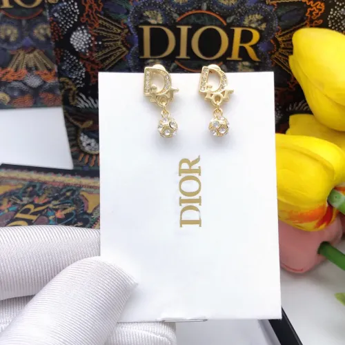 Replica Christian Dior Earrings For Women #1426061 $25.00 USD for Wholesale