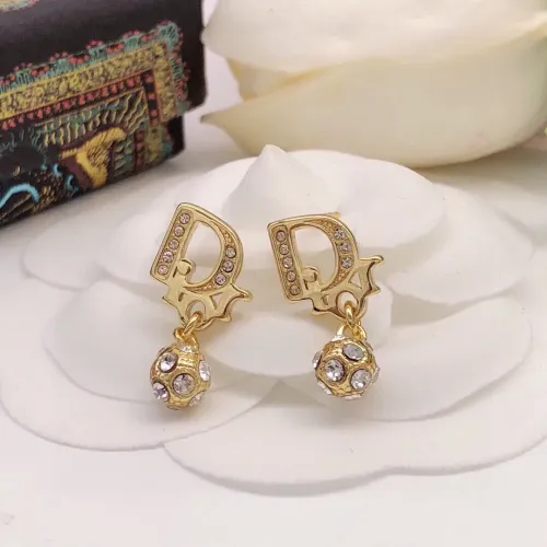 Replica Christian Dior Earrings For Women #1426061 $25.00 USD for Wholesale
