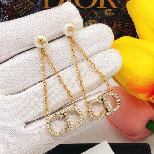 Replica Christian Dior Earrings For Women #1426065 $25.00 USD for Wholesale