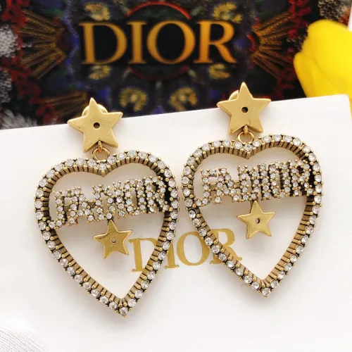Wholesale Christian Dior Earrings For Women #1426070 $25.00 USD, Wholesale Quality Replica Christian Dior Earrings