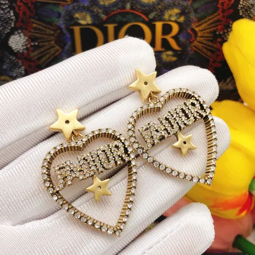 Replica Christian Dior Earrings For Women #1426070 $25.00 USD for Wholesale