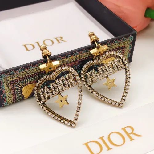 Replica Christian Dior Earrings For Women #1426070 $25.00 USD for Wholesale