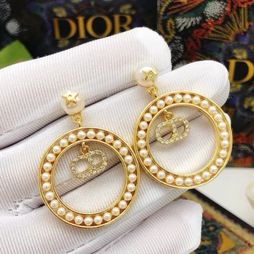 Replica Christian Dior Earrings For Women #1426071 $25.00 USD for Wholesale
