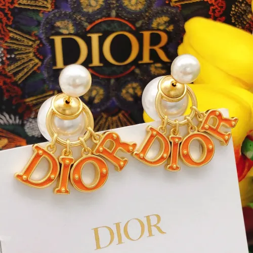 Wholesale Christian Dior Earrings For Women #1426073 $27.00 USD, Wholesale Quality Replica Christian Dior Earrings