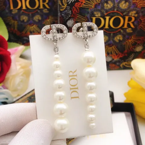 Wholesale Christian Dior Earrings For Women #1426074 $27.00 USD, Wholesale Quality Replica Christian Dior Earrings