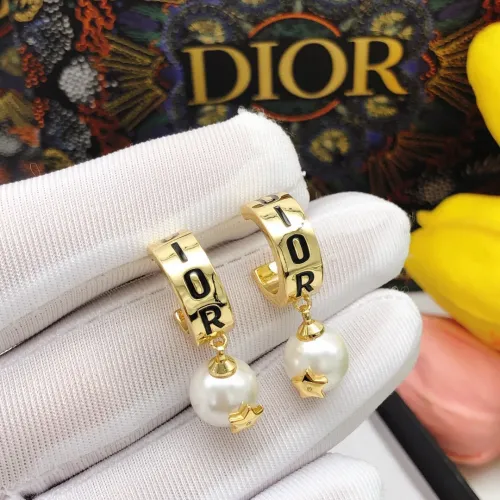Wholesale Christian Dior Earrings For Women #1426077 $25.00 USD, Wholesale Quality Replica Christian Dior Earrings