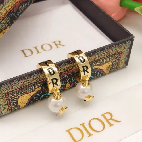 Replica Christian Dior Earrings For Women #1426077 $25.00 USD for Wholesale