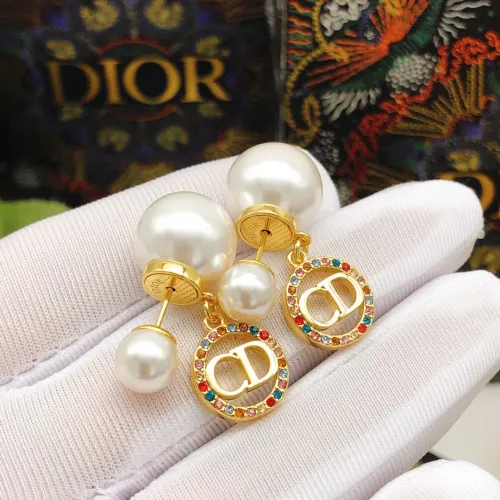 Wholesale Christian Dior Earrings For Women #1426078 $25.00 USD, Wholesale Quality Replica Christian Dior Earrings