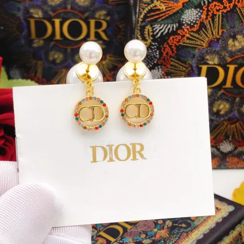 Replica Christian Dior Earrings For Women #1426078 $25.00 USD for Wholesale