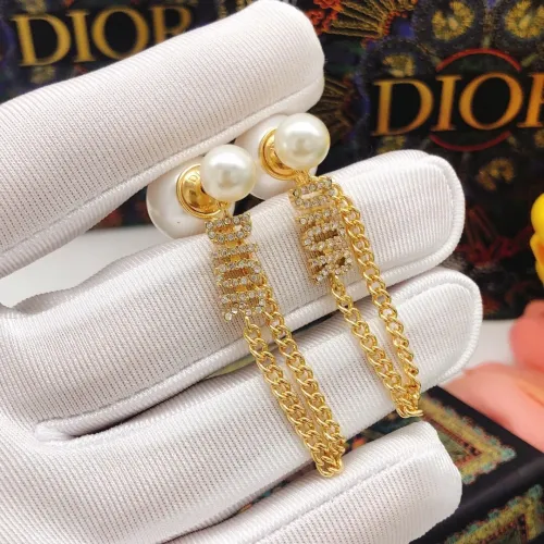 Wholesale Christian Dior Earrings For Women #1426080 $25.00 USD, Wholesale Quality Replica Christian Dior Earrings