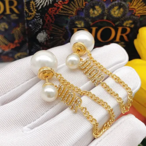 Replica Christian Dior Earrings For Women #1426080 $25.00 USD for Wholesale