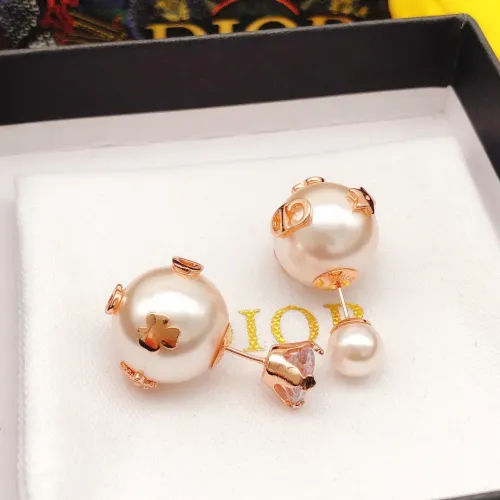 Replica Christian Dior Earrings For Women #1426081 $25.00 USD for Wholesale