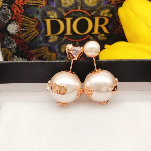 Replica Christian Dior Earrings For Women #1426081 $25.00 USD for Wholesale