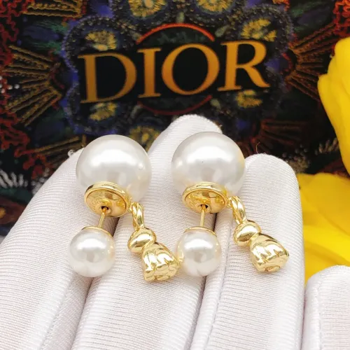Replica Christian Dior Earrings For Women #1426082 $25.00 USD for Wholesale