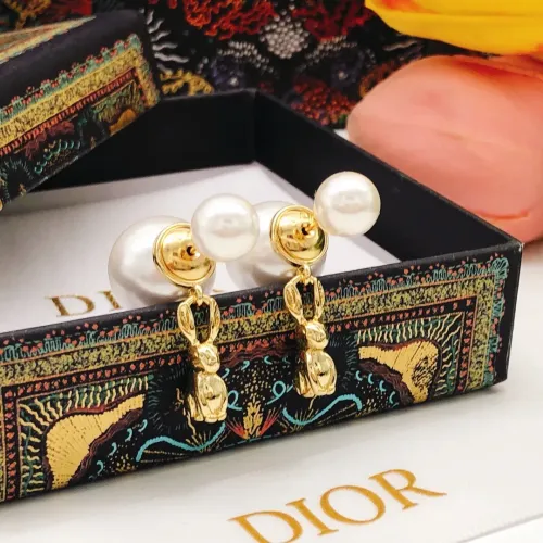 Replica Christian Dior Earrings For Women #1426082 $25.00 USD for Wholesale