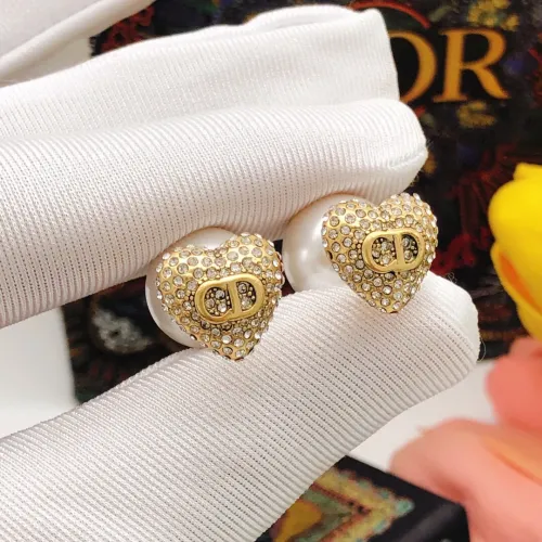 Replica Christian Dior Earrings For Women #1426083 $25.00 USD for Wholesale
