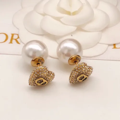 Replica Christian Dior Earrings For Women #1426083 $25.00 USD for Wholesale