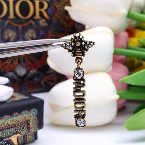 Replica Christian Dior Earrings For Women #1426087 $25.00 USD for Wholesale