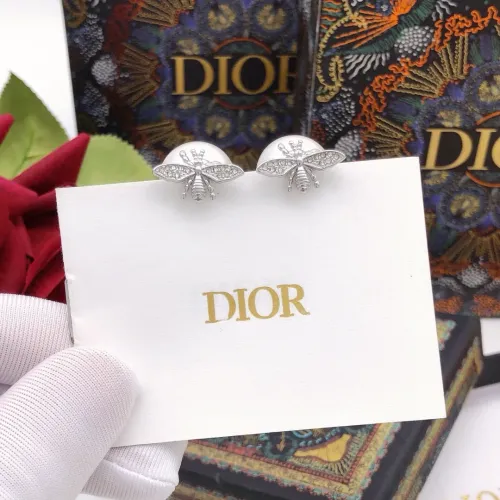 Replica Christian Dior Earrings For Women #1426089 $25.00 USD for Wholesale