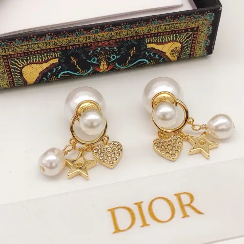Replica Christian Dior Earrings For Women #1426090 $25.00 USD for Wholesale