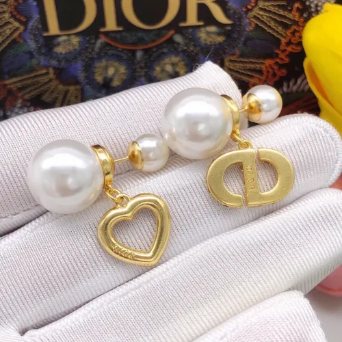 Replica Christian Dior Earrings For Women #1426091 $25.00 USD for Wholesale