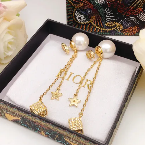 Replica Christian Dior Earrings For Women #1426097 $27.00 USD for Wholesale