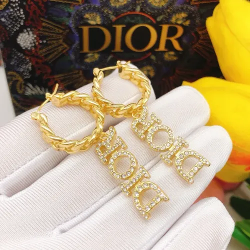 Wholesale Christian Dior Earrings For Women #1426098 $27.00 USD, Wholesale Quality Replica Christian Dior Earrings