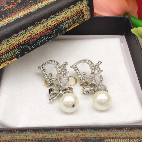 Replica Christian Dior Earrings For Women #1426099 $27.00 USD for Wholesale