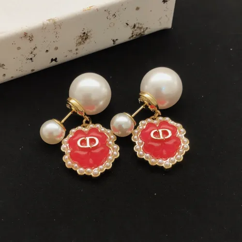Replica Christian Dior Earrings For Women #1426104 $27.00 USD for Wholesale