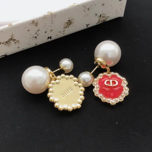 Replica Christian Dior Earrings For Women #1426104 $27.00 USD for Wholesale