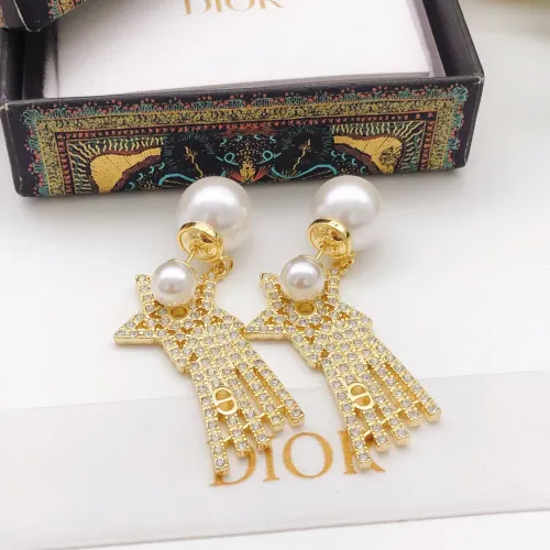 Replica Christian Dior Earrings For Women #1426106 $27.00 USD for Wholesale