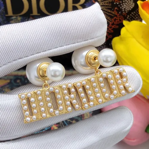 Wholesale Christian Dior Earrings For Women #1426107 $27.00 USD, Wholesale Quality Replica Christian Dior Earrings