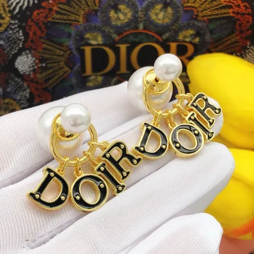 Wholesale Christian Dior Earrings For Women #1426108 $27.00 USD, Wholesale Quality Replica Christian Dior Earrings