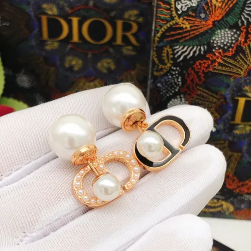 Replica Christian Dior Earrings For Women #1426111 $25.00 USD for Wholesale